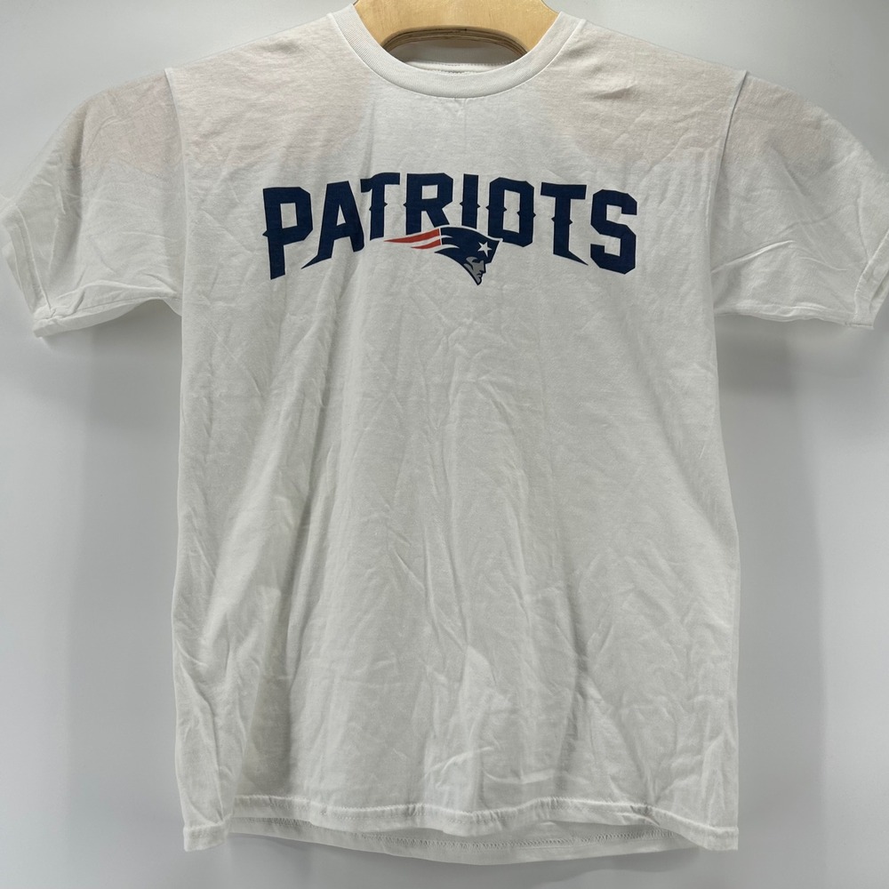 Fanatics New England Patriots T Shirt Mens XL White NFL Graphic Logo Tee
